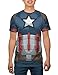 Marvel Captain America Mens Costume T-Shirt M