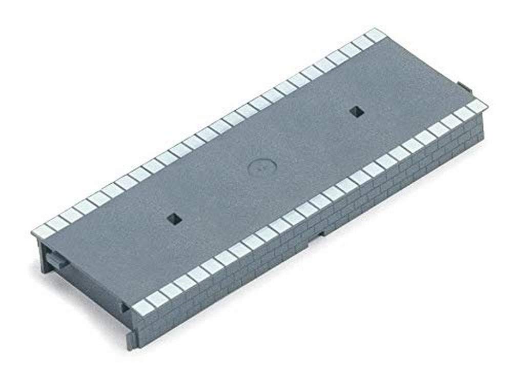 Hornby R460 OO Gauge Straight Platform, Model Train Accessories for Adding Scenery, Dioramas, Woodland, Buildings and More to 00 Gauge Model Railway - 1:76 Scale