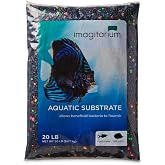 imagitarium by Petco Aquarium Gravel Substrate Black Lagoon 20 lbs.