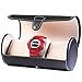 Huji Black Leatherette Portable Watch Traveler's Roll Organizer Holder Storage Bracelets Display Showcase Jewelry Case with Cushions (1 Pack, Watch Organizer)