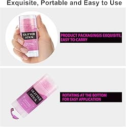 Mysense Purple Body Glitter Stick,Singer Concert