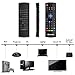 MX3 Fly Air Mouse Remote with Keyboard AMGUR 2.4G Mini Wireless Keyboard Air Mouse Combos IR Learning Remote Control for Android TV Box Raspberry Pi, PS3,PS4,XBOX 360, Mini PC, Google Smart TV Remote