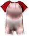 Mud Pie Baby Boys' Shortall One Piece, Crab Red, 6-9 Months