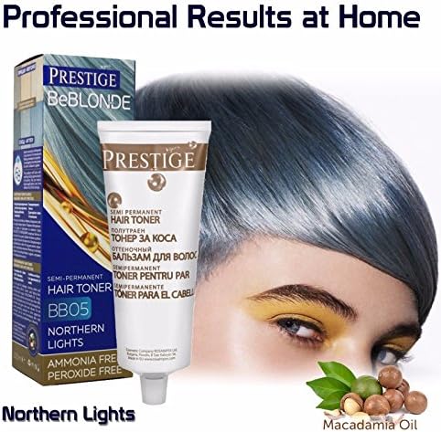 Vips Prestige Beblonde Semi Permanent Hair Toner Colour Silvery