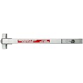Dynasty Commercial Push Bar Panic Exit Device, Sprayed Aluminum, Alarm | Commercial Panic Bar Door Handle For Emergency Exit Doors, Alarm-Equipped Push Bar For Safety Compliance