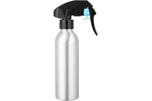 SHERCHPRY 150Ml Aluminum Spray Bottle with Black Nozzle Refillable Mist Spray Bottle for Cosmetics and Liquid