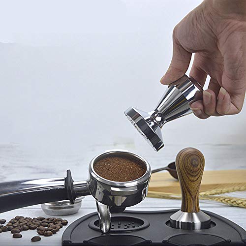 DXIA Tamper/Kaffeemehlpresser, 51mm Espresso Tamper,Aus Edelstahl gefertigt, Zubehör für Espresso Siebträgermaschine… – Bild 3