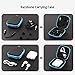 SUNGUY Portable Square Earphone Carrying Case Mini Pouch Storage for Smartphone Earphone Bluetooth Headset Storage Bags, 5-Packthumb 2