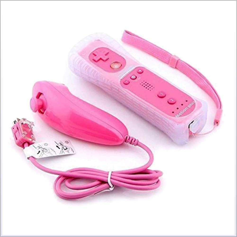 MAITIAN Wireless Remote Controllers 2 In 1, For Nintendo Wii Built-in Motion Plus Nunchuck For Gamepad Joystick Video Game Accessories