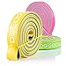 DS DOG Set of 3 Dual Color Resistance Bands - with eGuide Durable Workout Equipment - Compact, Effective and Versatile Latex Exercise Bands for Training at Home, Gym, Outside