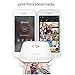 HP Sprocket Photo Printer, Print Social Media Photos 2x3 Sticky-Backed Paper (White) + Photo Paper (30 Pack) + Protective Case + USB Cable w/Wall Adapter + HeroFiber Ultra Gentle Cleaning Cloth
