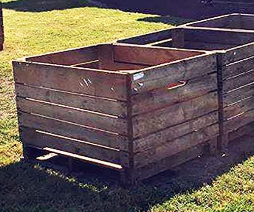 Extra Large Compost Bin/Garden Waste Bin/Extra Large Planter/Reclaimed Wooden Storage Box - Direct from Kent.