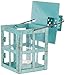 Kate Aspen Mini Decorative Lantern,Vintage Metal Tealight Candle Lanterns, Centerpiece for Wedding Table, Accent Piece & Party Favor, Turquoise - 12 Sets(Small)