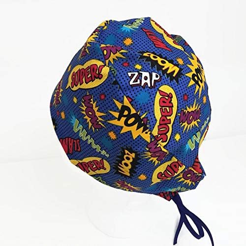 Uni Scrub Hat Wow Pow