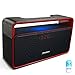 Portable Wireless Bluetooth Stereo Speaker with 10W Powerful Sound Enhanced Bass Surround Subwoofer FM Radio LED Display