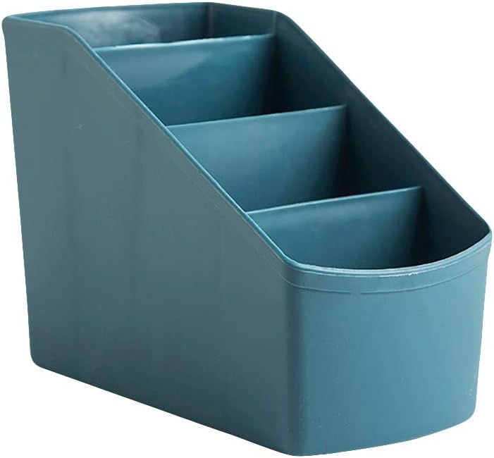 Plastic Multi-Grid Desktop Storage Box, Living Room Cosmetic Storage Box, Desktop Cosmetic Storage Box, Multipurpose Plastic Office Storage Box