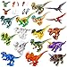 Maykid Dinosaurs Set of 16+9 Includes Building Brick Dinosaur with Dinos Accessories Building Blocks Party Supplies
