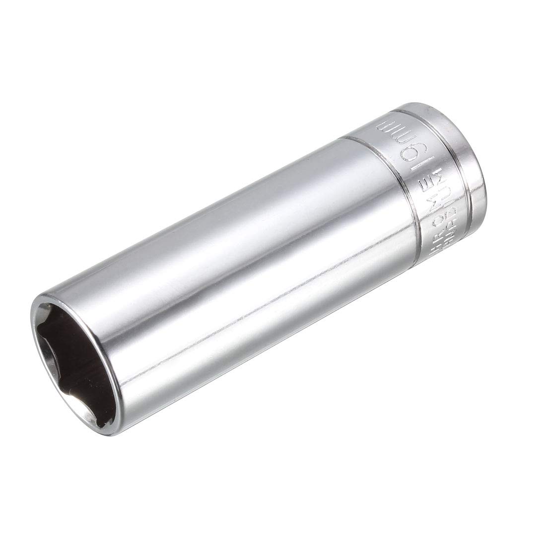 sourcing map 1/2 Inch Drive 19mm 6-Point Deep Socket, Metric, Cr-V, 78mm Length