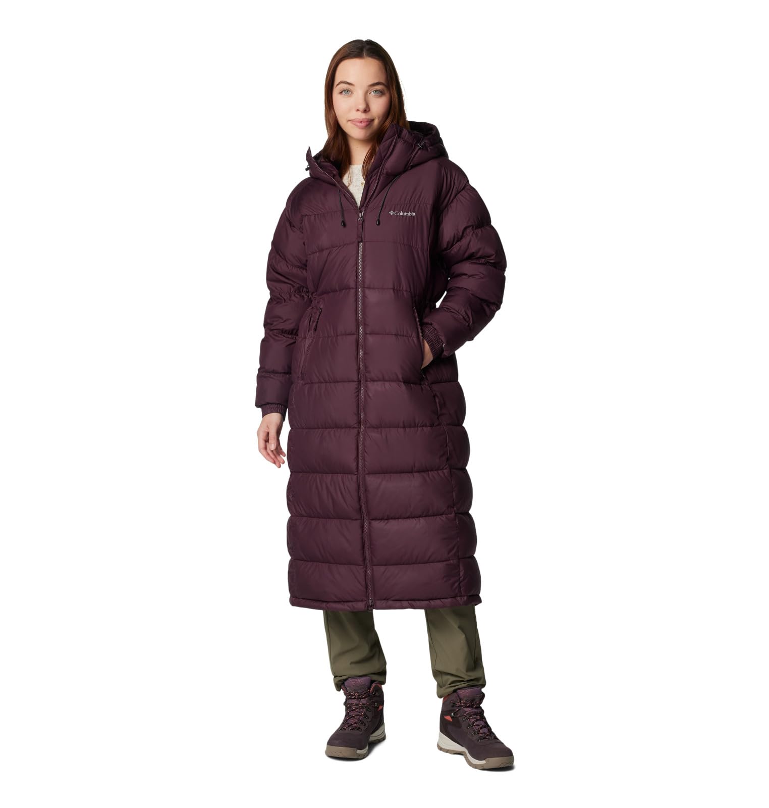 Columbia Women’s Pike Lake II Long Jacket, Moonvista, 2X Plus