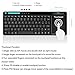 Rii K18 Wireless Keyboard With build-in Large Size Touchpad Mouse, Rechargable Li-ion battery, For PC,Google Smart TV,KODI,Raspberry Pi2/3, HTPC IPTV,Android Box,XBMC,Windows 2000 XP Vista 8 10