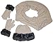 N'Ice Caps Womens Cable Knit Hat/Infinity Scarf/Glove 3PC Set