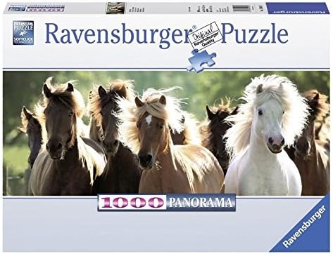 Ravensburger 1000 Piece Wild Horses Panorama Puzzle