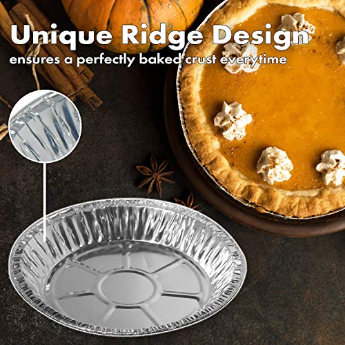6 Premium+Aluminum+Disposable+Plates+Quiche