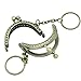 Housweety 5PCs Metal Purse Bag Frame Kiss Clasp Lock Bronze Tone 5cm x4cm