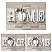 Sholdnut 5Pcs Wall Paintings,Home Wooden Home Letter Prints Photo Paintings Wall Art for Home Decorations Paintings