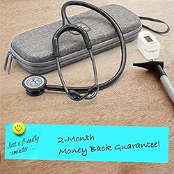 PROHAPI Hard Stethoscope Case, Lightweight Thin
