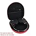 Hermitshell Hard EVA Travel Red Case fits Sony XB950B1 / MDRXB950BT/B MDRXB950BT/L MDRXB950BT/R Extra Bass Bluetooth Headphones