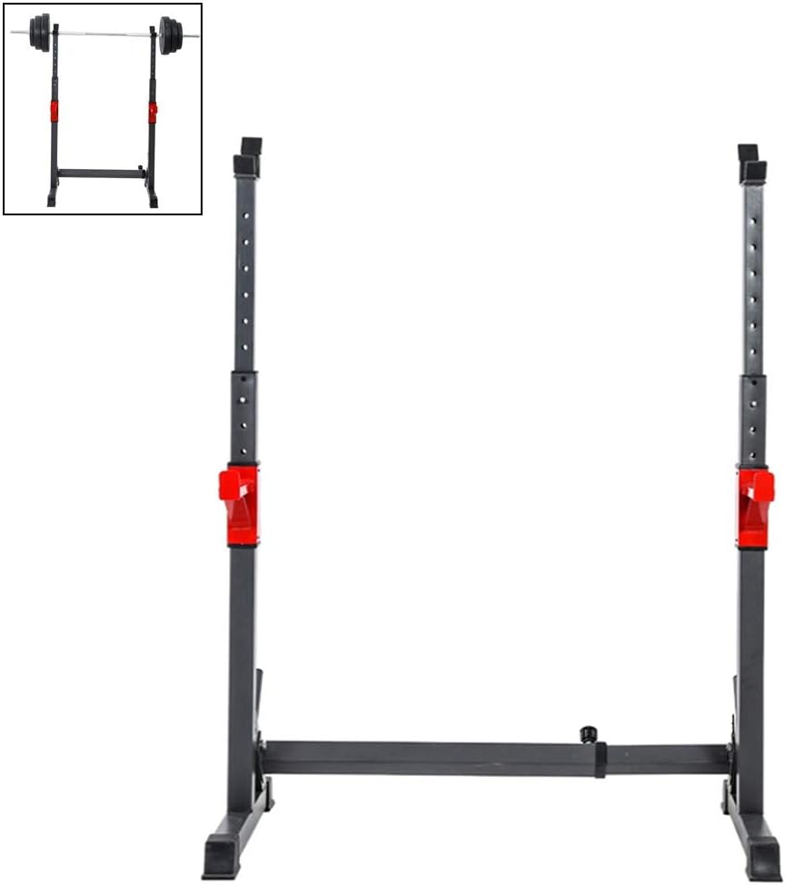 Adjustable Barbell Rack Squat Rack Weight Training Equipment Home Fitness Equipment Exercise Equipment Muscle Training Equipment