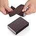 LUCKSTAR 1 Emery Magic Brush Eraser Nano Silicon Carbide Descaling Home Sponge Kitchen Rust Cleaning Tool Set of 5 (Brown)