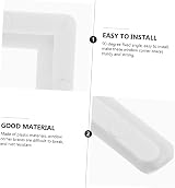 Homoyoyo 10pcs Plastic Window Screen Repair Corner Brackets 90-Degree Internal view 6