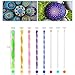 25 Pieces Mandala Dotting Tools for Painting Rocks, Coloring, Drawing and Drafting Children's Day