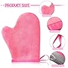 3-Pieces-Self-Tanning-Mitt-Self-Double-Sided-Self-Tanning-Gloves-Sunless-Tanning-Mittens-Mini-Finger-Face-Gloves-for-Self-Tanner-Sunless-Tanning-Mitt-Pink-Brown-Black 3 Pieces Self Tanning Mitt Self Double Sided Self Tanning Gloves Sunless Tanning Mittens Mini Finger Face Gloves for…