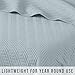 Home Fashion Designs 3-Piece All Season Quilt Set. King Size Quilt with 2 Shams. Soft Microfiber Bedspread and Coverlet. Emerson Collection (Cloud Blue)