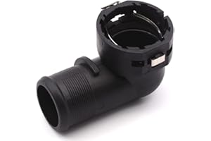 HAOTOM Lower Radiator Hose Connector Compatible For Hyundai Sonata 2016-2019,IONIQ 2017-2019,Tucson 2014-2015, Kia Forte Koup 2014-2016,Soul 2017-2019,Optima 2016-2019,Niro 2017-2019 25485-1J000