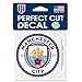 WinCraft MLS Manchester City FC 4x4 Perfect Cut Color Decal, Team Colors, One Size
