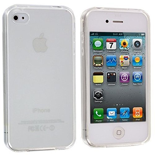 Generic Tpu Silicon Apple iPhone 4 / 4s Case Anti-Glare, Anti-Scratch, Anti-Fingerprint,Dustproof (Clear)