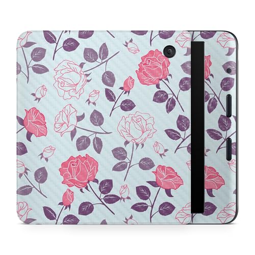 Carbon Fiber E-Reader Skin Compatible with Kobo Libra Colour (2024) - Vintage F…