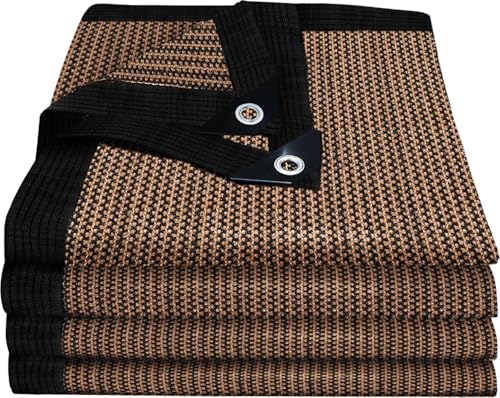 Outdoor shading net, sun protection net, 85% UV, breathable shade fabric with border, with eyelets, shade for wind cover, sand, garden, pergola, terrace, pet house.