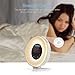 Hooway Wake-Up Light with Sunrise Simulation Alarm Clock & Sunset Fading Night Light,Plus 7 Colors Mood Light Beside Lamp,FM Radio & Snooze Function