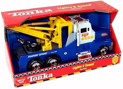 tonka tow truck lights and sounds