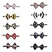 GOGO Christmas Pet Bow Tie Collar, Dog Grooming Accessories, 10 PCS Assorted