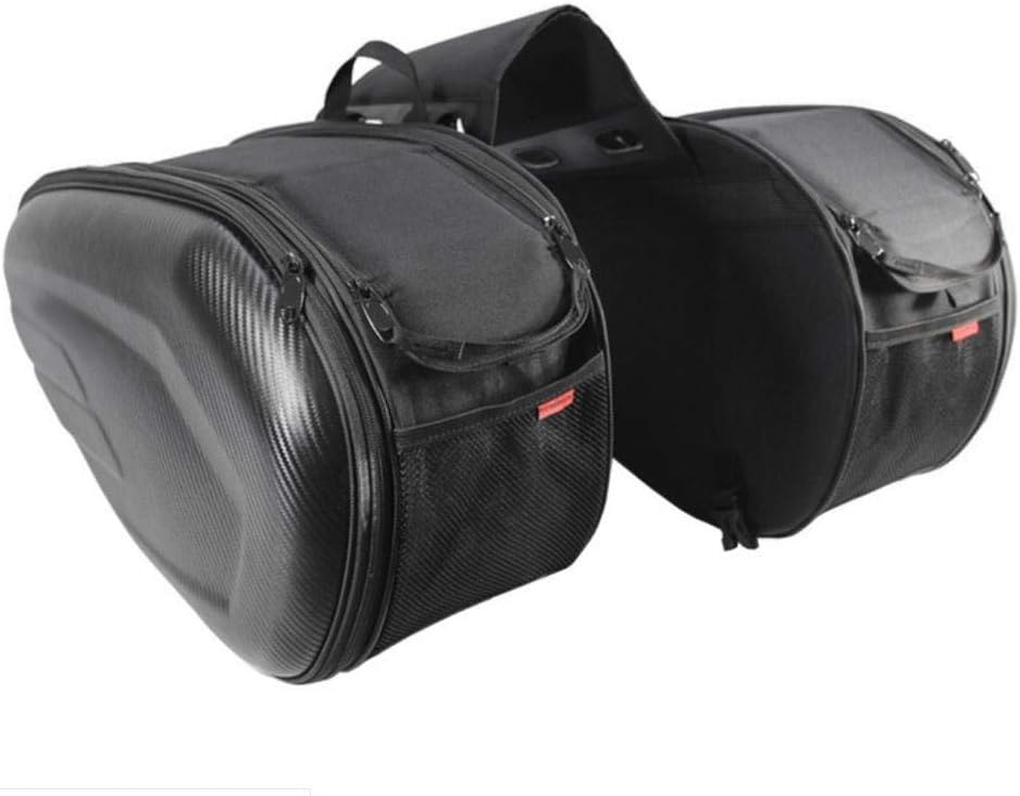 Carbon fiber case waterproof motorcycle box saddle bag side locomotive bag long-distance travel brigade large capacity baggage tail package