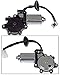 APDTY 853622 Power Window Lift Motor; 6-Pin Connector; Front Left (Driver-Side)