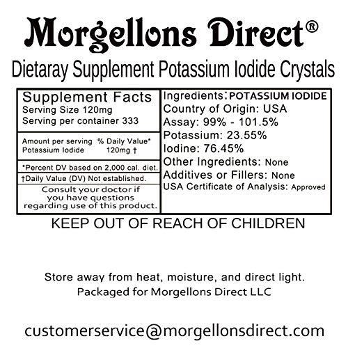 Direct SSKI Iodine Potassium Iodide Solutions Mixing Kit
