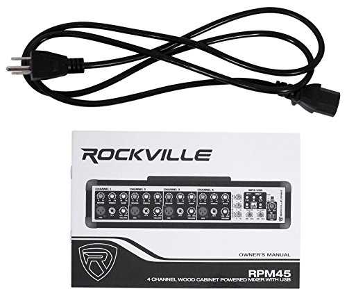 6 Rockville+RPM45+Powered+Amplifier+Phantom