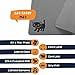 Smiling Paws Pets - Extra Large Cat Litter Mat - Pet Rug - Catches Litter That Spills Outside Litter Box - Easy to Clean - Non-Slip - Litter Box Mat - Kitty Litter Catcher - Grey L Size (35